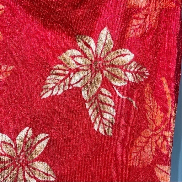 Athena One Piece Swim Suit Hawaiian Floral Themed Print Beach High Cut Open Back - Picture 2 of 9